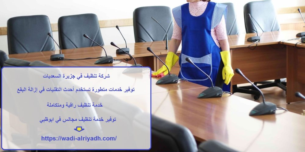 شركة تنظيف في جزيرة السعديات