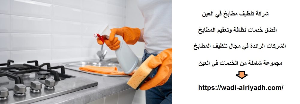 شركة تنظيف مطابخ في العين