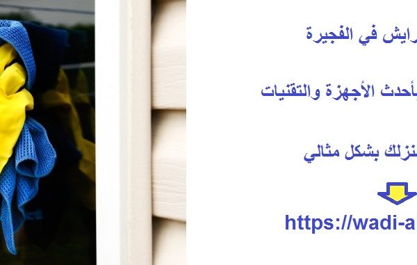 شركة تنظيف درايش في الفجيرة