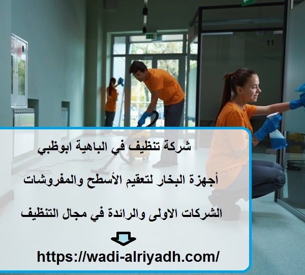 شركة تنظيف في الباهية ابوظبي