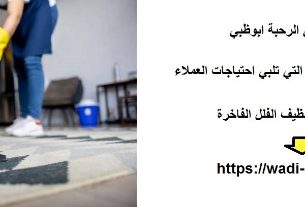 شركة تنظيف في الرحبة ابوظبي