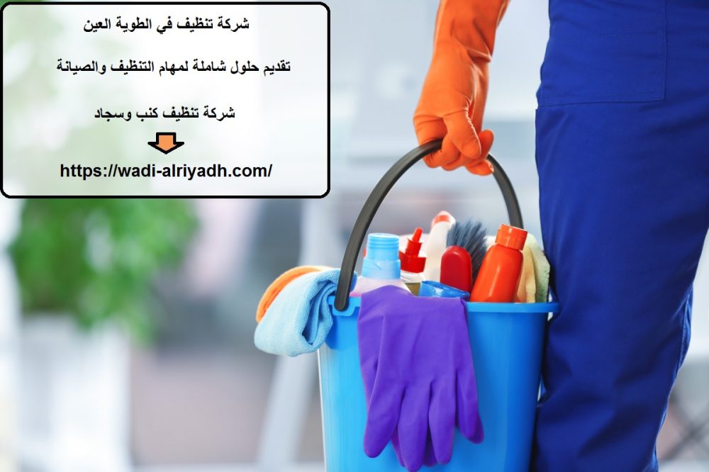 شركة تنظيف في الطوية العين
