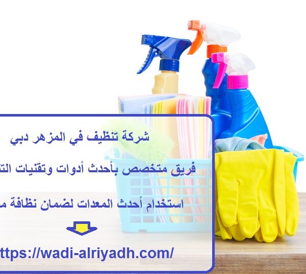 شركة تنظيف في المزهر دبي