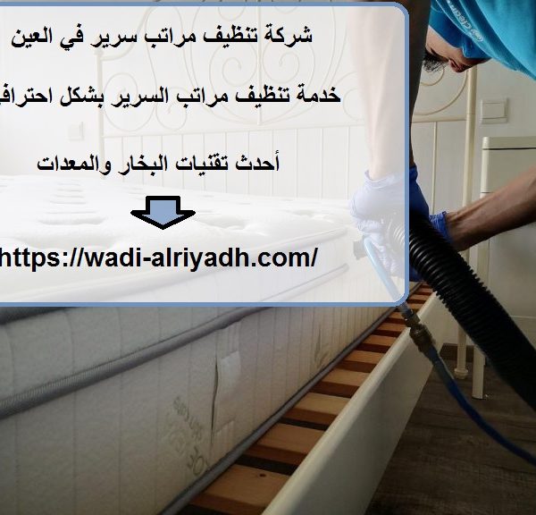 شركة تنظيف مراتب سرير في العين