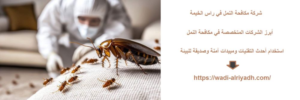 شركة مكافحة النمل في راس الخيمة
