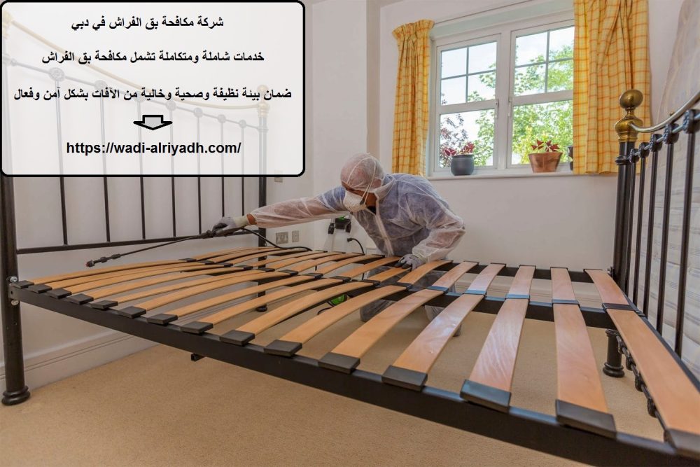 شركة مكافحة بق الفراش في دبي
